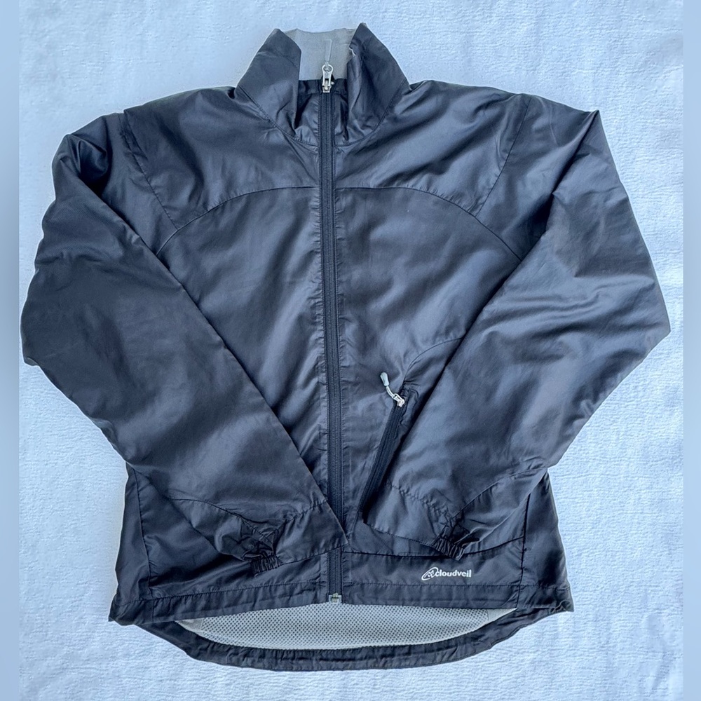 NWOT Women’s Black Wind Jacket by Cloudveil M